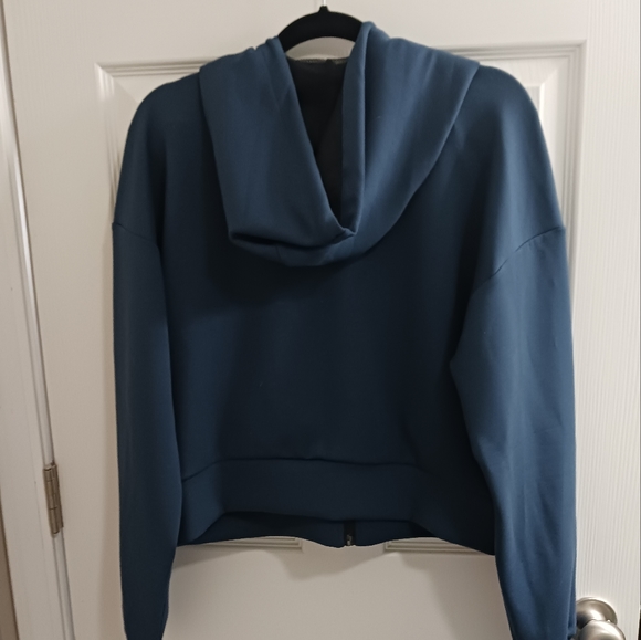 Sports Illustrated Womens Long Sleeve Hoodie Brand New Size Large Color Petrol - Picture 1 of 5